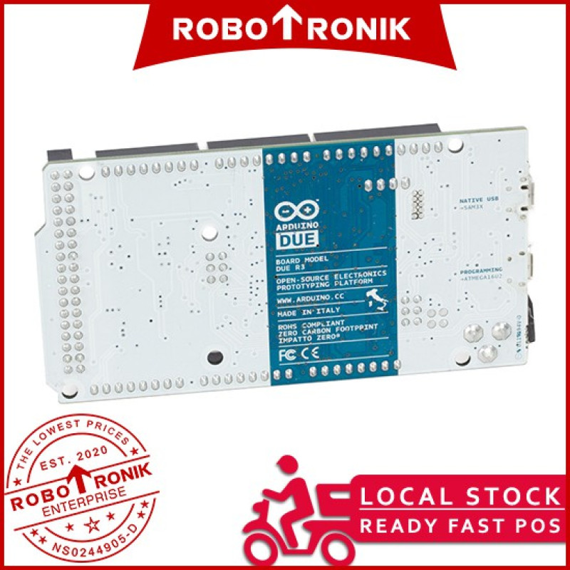 DUE R3 (SAM3X8E) 32-bit ARM Cortex-M3 (3.3V) Microcontroller Development Board DUE R3 (SAM3X8E) 32-bit ARM Cortex-M3 (3.3V) Microcontroller Development Board