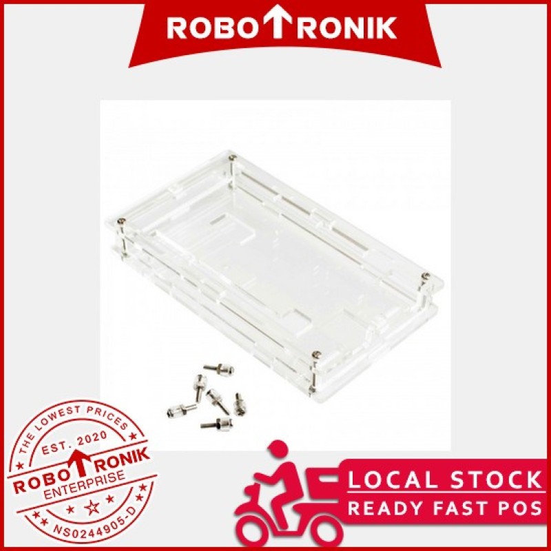 Arduino MEGA case transparent acrylic casing, for extra protection Mega2596 Arduino MEGA case transparent acrylic casing, for extra protection Mega2596