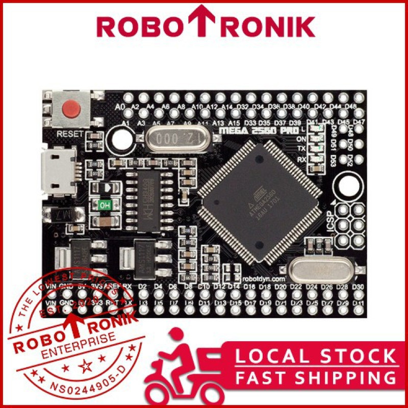 Mega 2560 Pro (Embed) - ATmega2560-16AU MEGAPRO