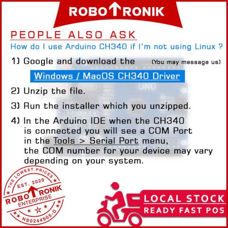 Mega 2560 Pro (Embed) - ATmega2560-16AU MEGAPRO