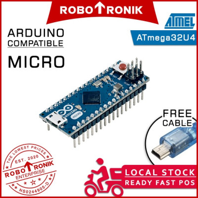 Micro (ATmega32U4) Micro-USB Microcontroller Development Board - Compatible Arduino Leonardo