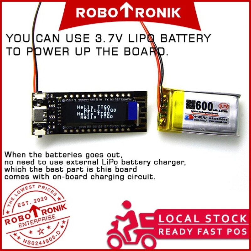 TTGO ESP8266 + 0.91" OLED Screen Display, Compatible Arduino Nodemcu TTGO ESP8266 + 0.91" OLED Screen Display, Compatible Arduino Nodemcu