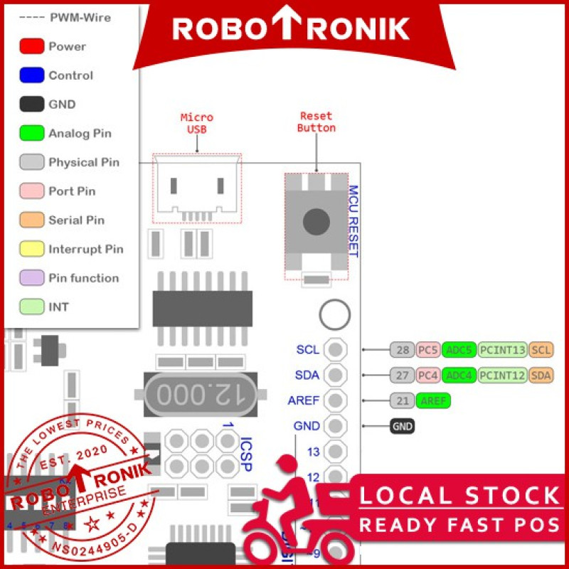 UNO + WiFi (ATmega328P + ESP8266) UNO + WiFi (ATmega328P + ESP8266)