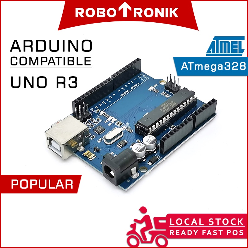 UNO R3 ATmega328 - Micro-controller Development Board - Atmega8U2 USB UNO R3 ATmega328 - Micro-controller Development Board - Atmega8U2 USB