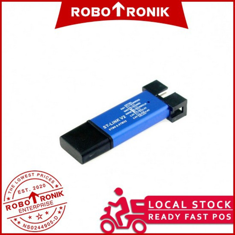 ST-Link v2 Programmer for STM8 STM32 STM (Random Colour) ST-Link v2 Programmer for STM8 STM32 STM (Random Colour)
