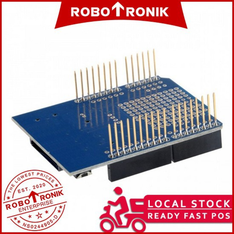 Data Logger Shield Recorder w SD card slot - Arduino UNO Compatible Data Logger Shield Recorder w SD card slot - Arduino UNO Compatible