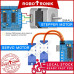 Motor Driver Shield L293D & 74HC595 - Arduino UNO Compatible for DC, Servo & Stepper Motor, 293 L293 293D Motor Driver Shield L293D & 74HC595 - Arduino UNO Compatible for DC, Servo & Stepper Motor, 293 L293 293D