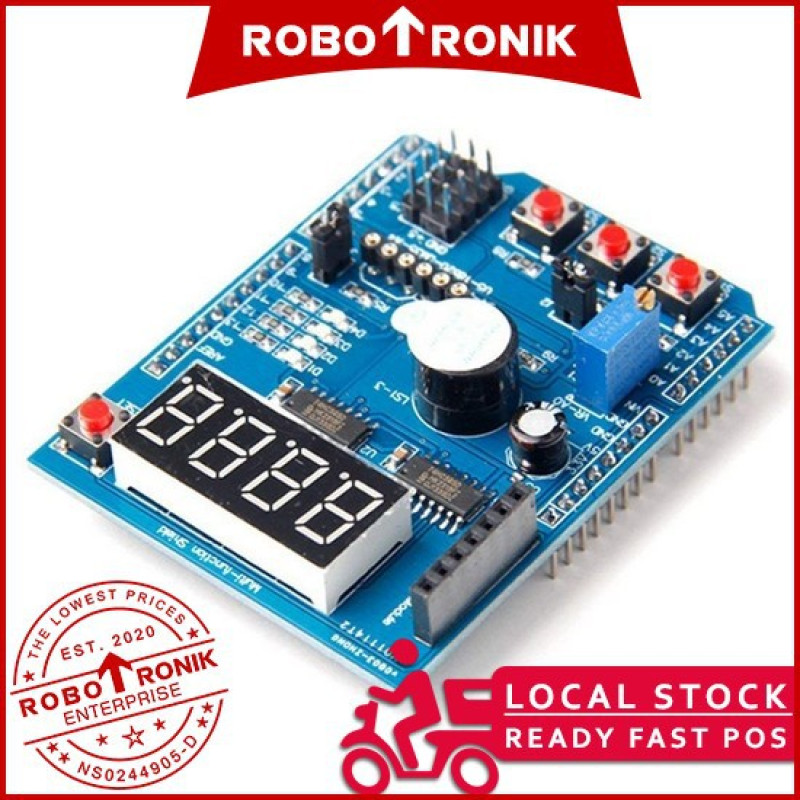 Multi Function Expansion Shield - MultiFunction STM 32 Arduino UNO MEGA Leonardo Compatible Multi Function Expansion Shield - MultiFunction STM 32 Arduino UNO MEGA Leonardo Compatible