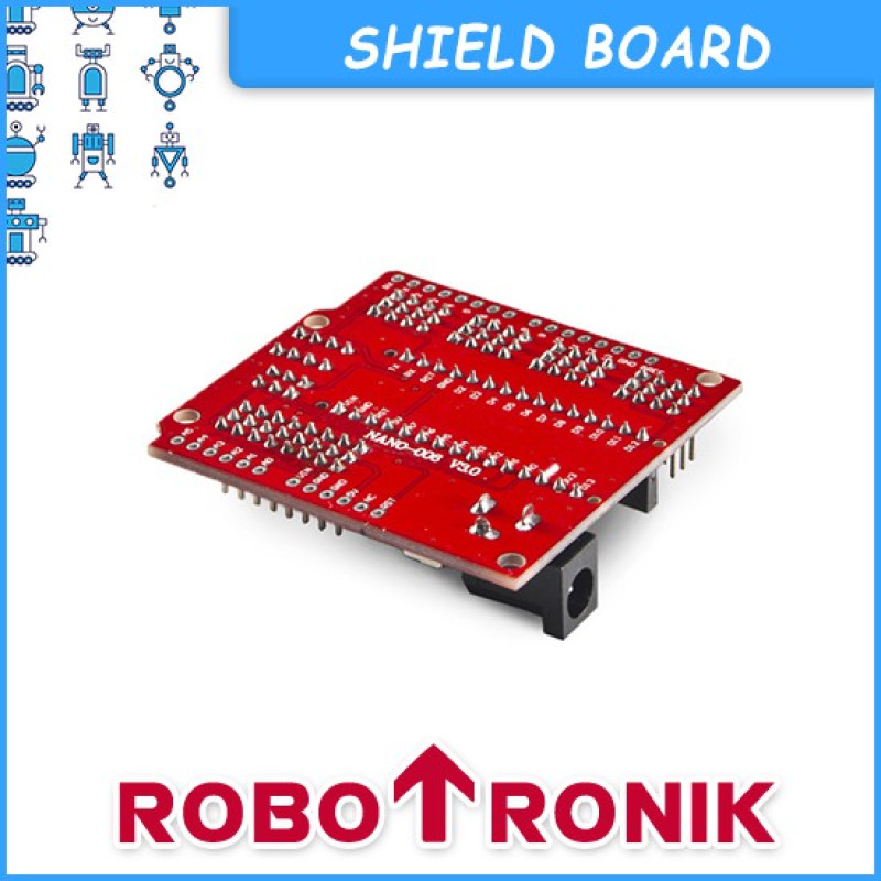 [Nano] Multi-function I/O Expansion Shield, Compatible Arduino Nano