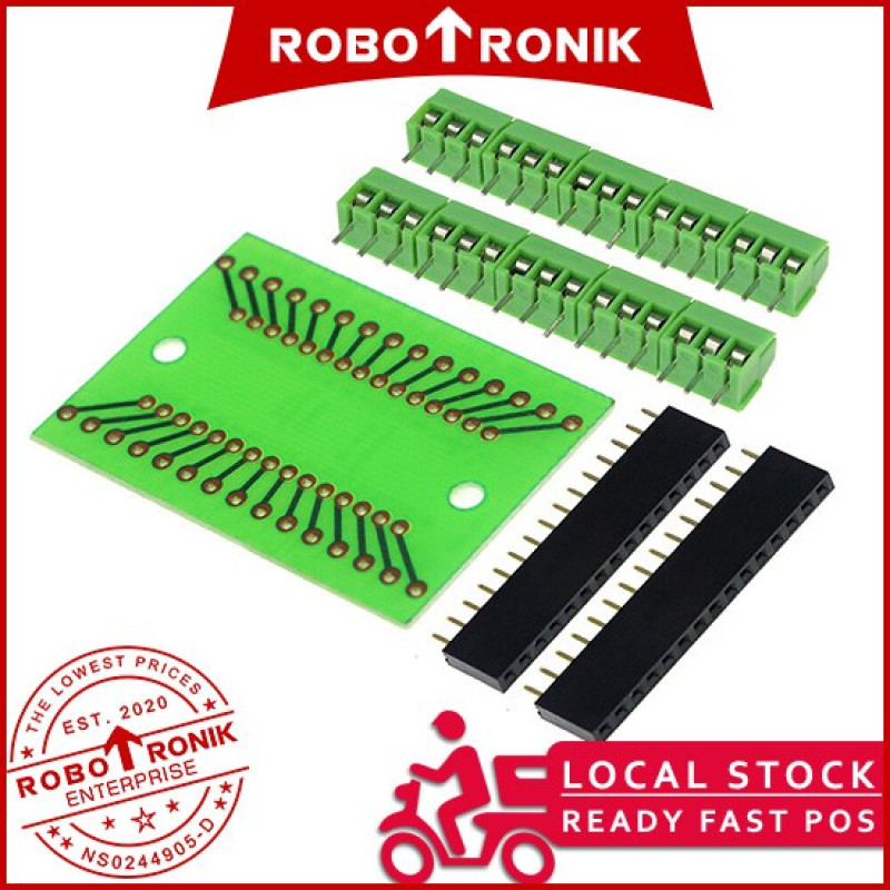 [Nano] I/O Terminal Expansion Shield V3 (75 x 38mm) For Arduino Nano (Un-assembled)