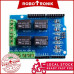 Relay Shield 4 Channel, Compatible Arduino UNO R3 MEGA Leonardo Relay Shield 4 Channel, Compatible Arduino UNO R3 MEGA Leonardo