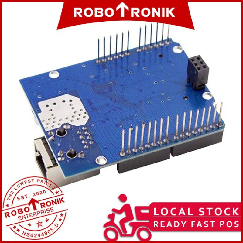Ethernet Shield W5100 LAN w/ Micro SD Card Slot - Arduino UNO MEGA Compatible Ethernet Shield W5100 LAN w/ Micro SD Card Slot - Arduino UNO MEGA Compatible
