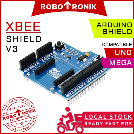 Xbee Shield V3 - Arduino UNO MEGA Compatible