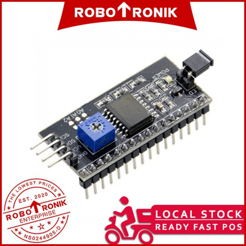 LCD Screen Controller I²C / I2C Driver for 1602 & 2004 LCD - PCF8574T LCD Screen Controller I²C / I2C Driver for 1602 & 2004 LCD - PCF8574T