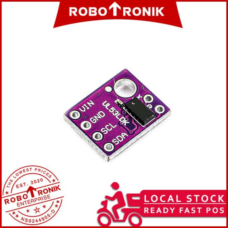 GY-530 (VL53L0X) Time of Flight Distance [Precise] Micro-LIDAR Distance Sensor, Arduino Raspberry Pi