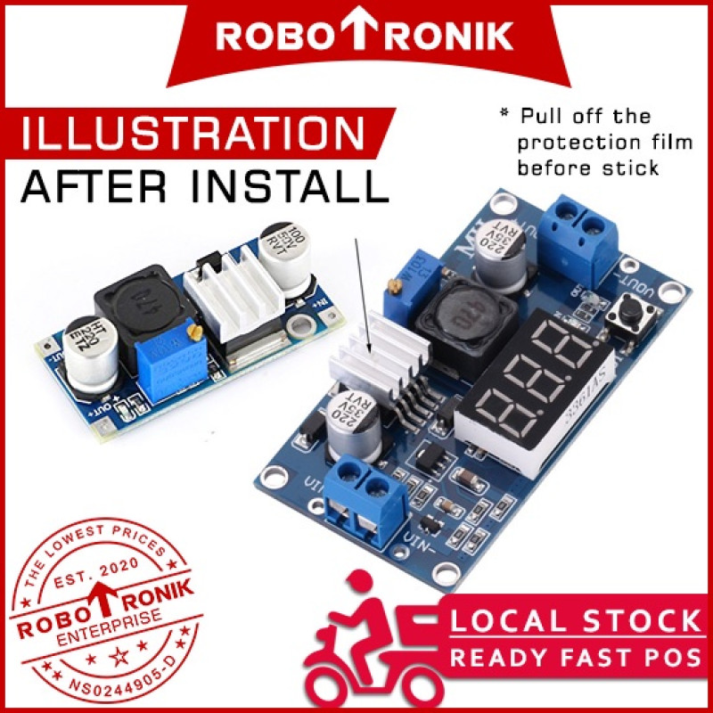 Heatsink 11x11x5mm Both-Side Sticker