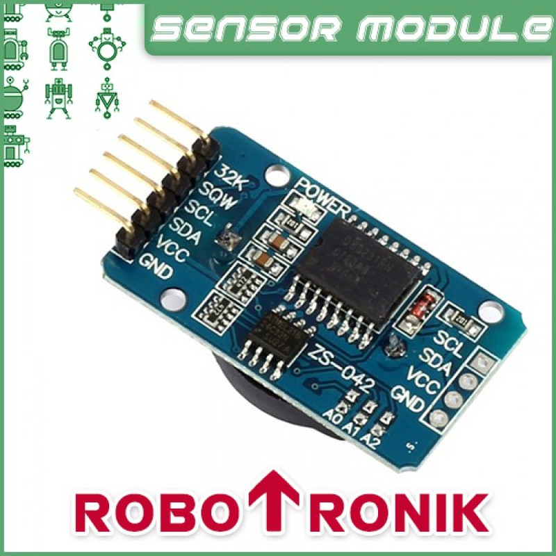 Precision Real Time Clock Module RTC DS3231 I2C w/ AT24C32 Precision Real Time Clock Module RTC DS3231 I2C w/ AT24C32