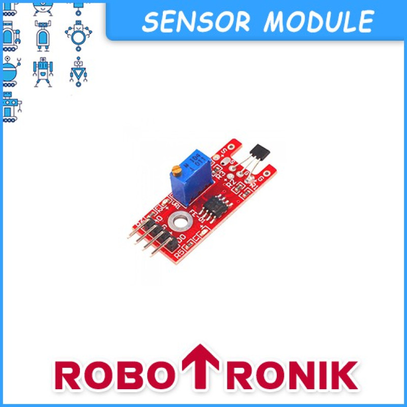 Magnetic Hall Effect Sensor Module - KY-024 Magnetic Hall Effect Sensor Module - KY-024
