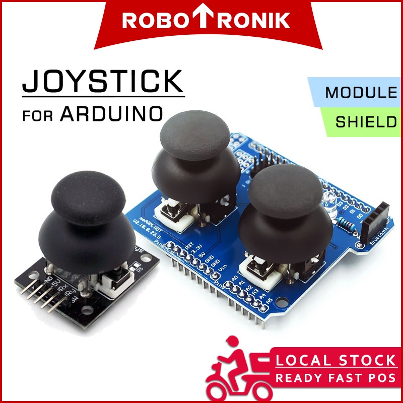 Joystick (Module / Shield) X Y Z-axis for Arduino, UNO Servo Motor Arm Control, Bluetooth Interface Joy stick Joystick (Module / Shield) X Y Z-axis for Arduino, UNO Servo Motor Arm Control, Bluetooth Interface Joy stick