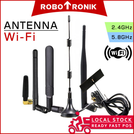WiFi Antenna (2.4Ghz) Interface SMA Male IPEX