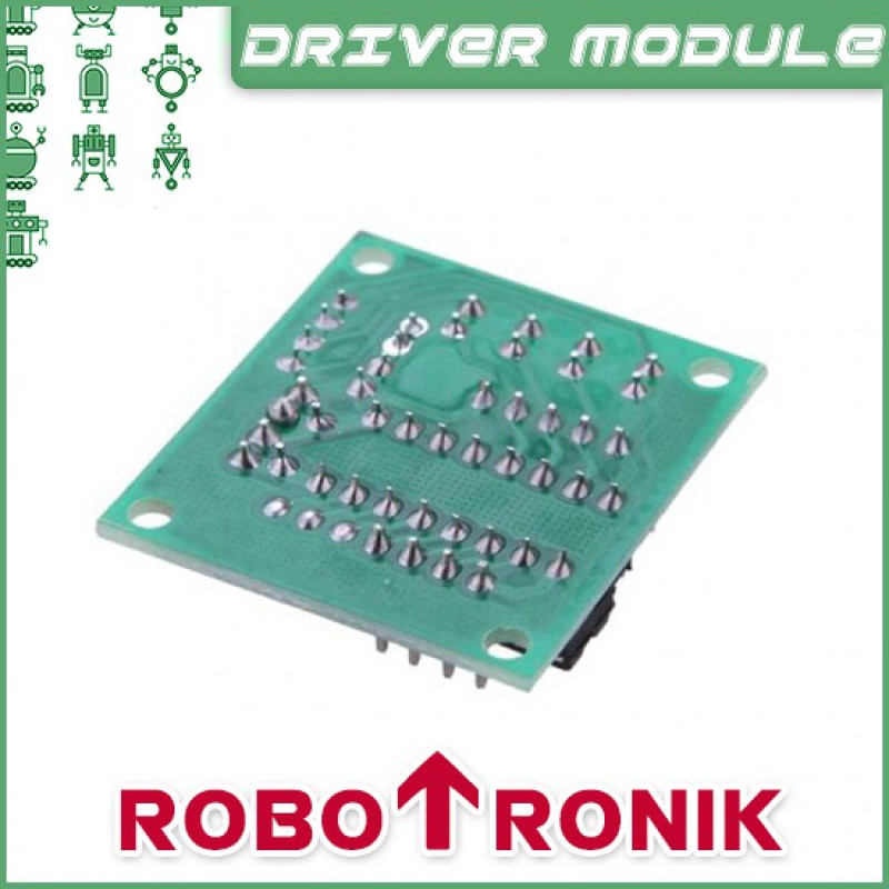 Stepper Motor Driver Unipolar & Bipolar Module ULN2003 for Arduino Stepper Motor Driver Unipolar & Bipolar Module ULN2003 for Arduino