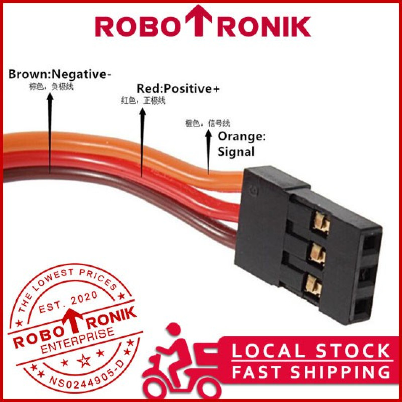 MG90S Micro Servo Motor (Fully Metal Gear) 180° - Compatible TowerPro MG 90 MG90 S