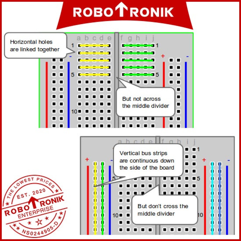 Solderless Breadboard (830 / 400 / 170) tie point bread board MB-102 Solderless Breadboard (830 / 400 / 170) tie point bread board MB-102