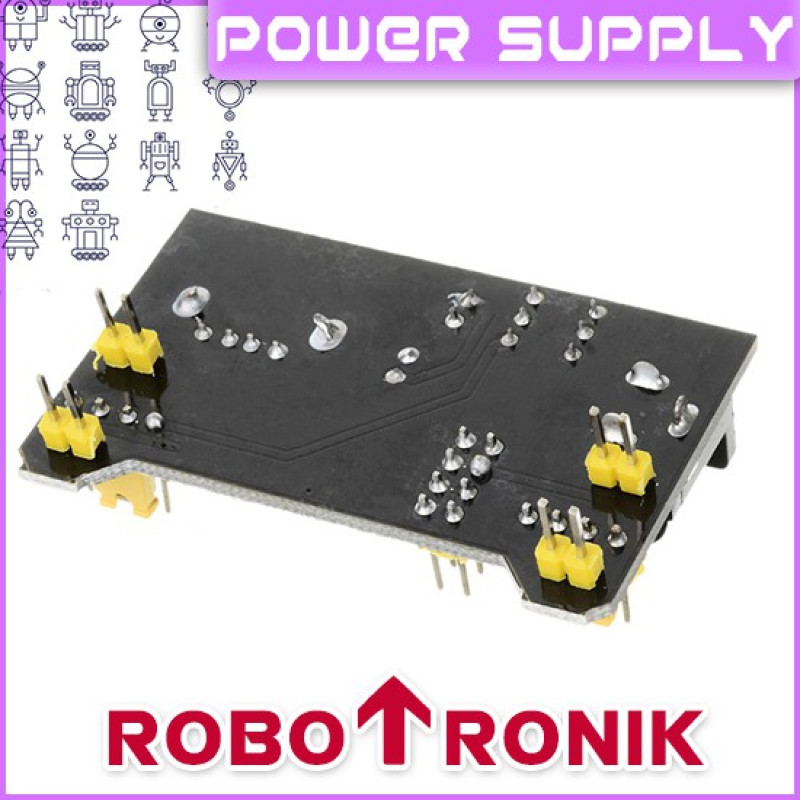 Breadboard 3.3V & 5V Solderless Power Supply Module, up to 700 mA Breadboard 3.3V & 5V Solderless Power Supply Module, up to 700 mA