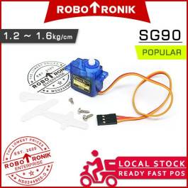 SG90 Micro Servo Motor 9G, max 1.6KG per cm, 180° / 360° Compatible DXW90 / TowerPro SG 90