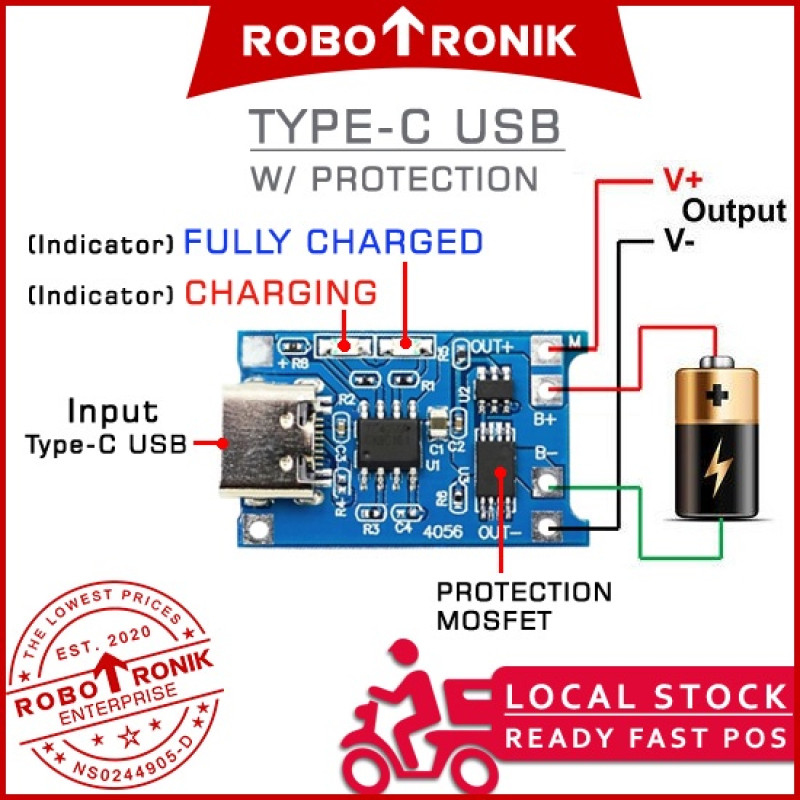 Battery Charger TP4056 for Li-ion Batteri 18650 Single-Cell 3.7v 4056 Battery Charger TP4056 for Li-ion Batteri 18650 Single-Cell 3.7v 4056