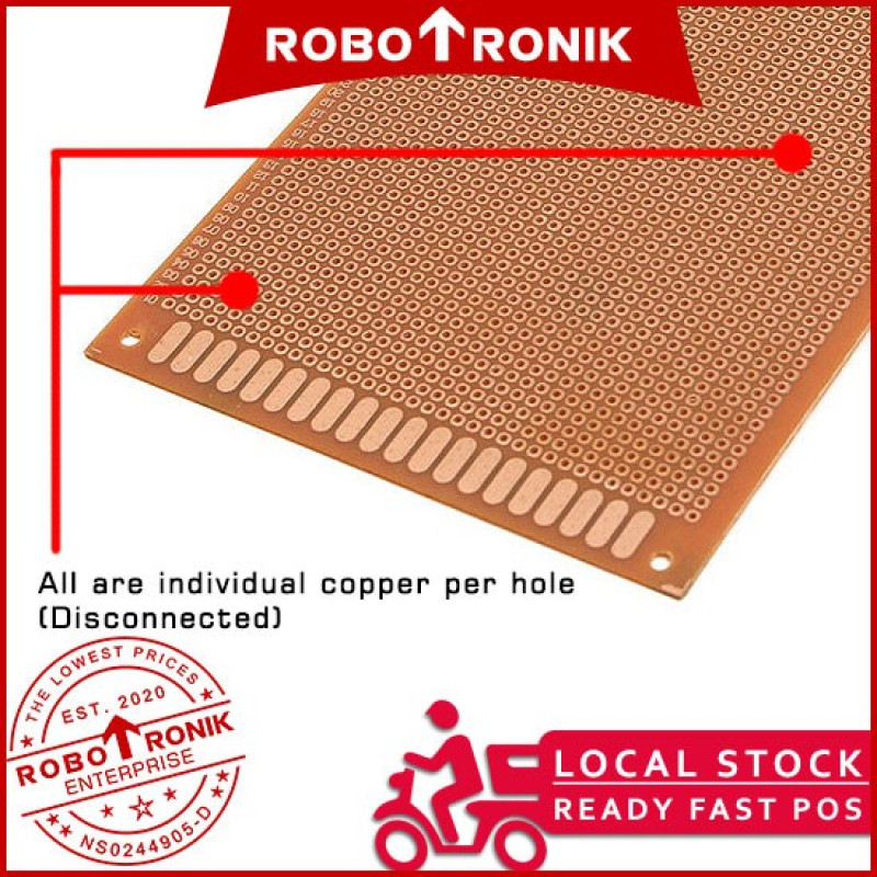 Donut (Perf) Single Sided Board - Pitch 2.54mm Donutboard Perfboard Prototype PCB Circuit Protoboard Donut (Perf) Single Sided Board - Pitch 2.54mm Donutboard Perfboard Prototype PCB Circuit Protoboard