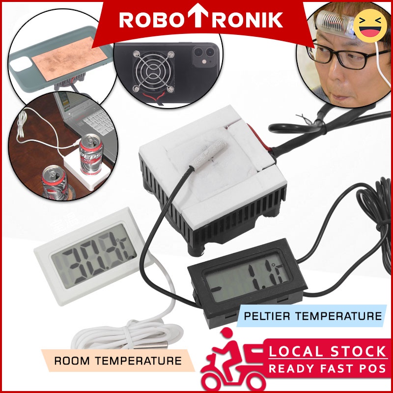 USB Peltier Cooler TEC1-7103 w/ Heatsink & Fan USB Peltier Cooler TEC1-7103 w/ Heatsink & Fan