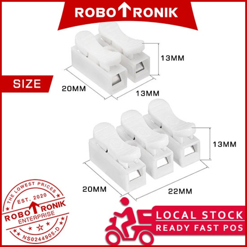 Connector CH-2 / CH-3 Quick Wiring Terminal Block Wire [Press Type]