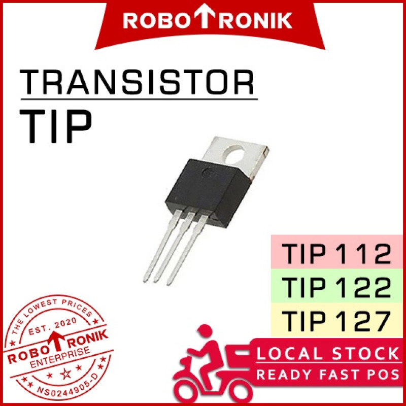 Transistor TIP Series (NPN/PNP) TIP112 112 TIP122 122 TIP127 127 Transistor TIP Series (NPN/PNP) TIP112 112 TIP122 122 TIP127 127