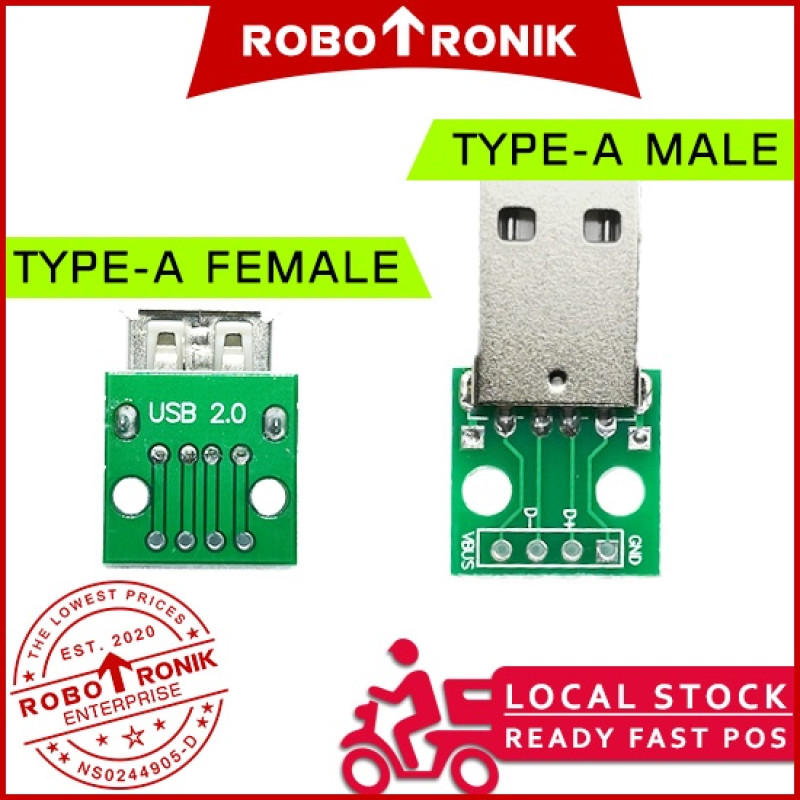 Usb Micro / Mini / Type-C / Type-A Male / Type-A 3.0 / Type-B Female Socket Breakout Board Module Usb Micro / Mini / Type-C / Type-A Male / Type-A 3.0 / Type-B Female Socket Breakout Board Module