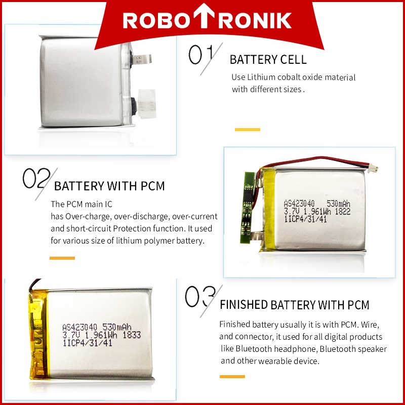 3.7V LiPo Battery (Lithium Polymer) Batteri for MP3 Bluetooth Recorder MP4 GPS Camcorder 3.7V LiPo Battery (Lithium Polymer) Batteri for MP3 Bluetooth Recorder MP4 GPS Camcorder