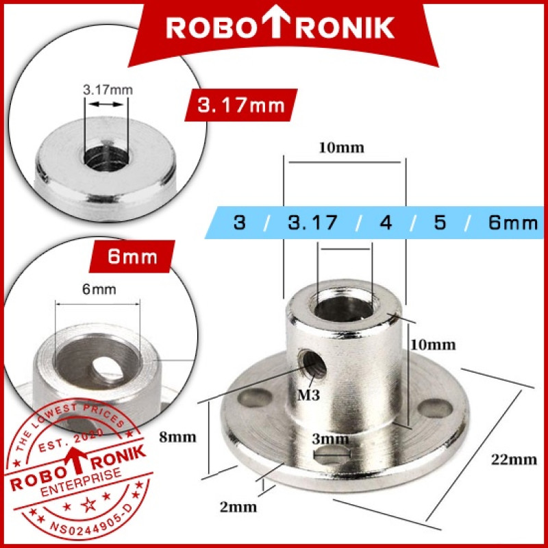 Flange (Universal) Coupling for Motor Shaft Flange (Universal) Coupling for Motor Shaft