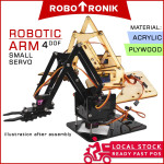 4 DOF Robotic Arm (Acrylic / ...