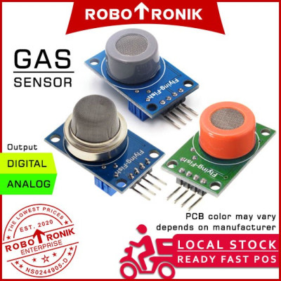 Gas Sensor Module - MQ2 MQ3 MQ4 MQ5 MQ5 MQ6 MQ7 MQ8 MQ9 MQ135 MQ 2 3 4 5 6 7 8 9 135 - Arduino Raspberry