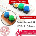 Tact Switch w/ Round Color Cap (Push Button) 12mm Suis Tact Switch w/ Round Color Cap (Push Button) 12mm Suis
