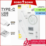 Type-C-USB (Male) to USB A (M...