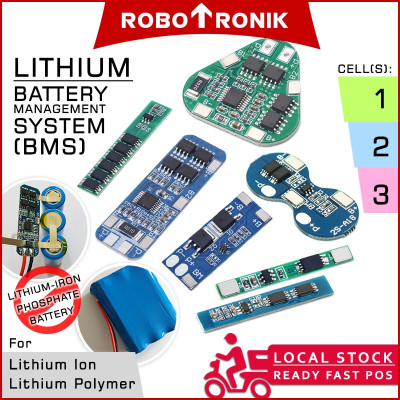 BMS (Battery Management System) Li-ion Lithium Polymer LiPo Protection MOS Module Board 18650 1S 2S 3S
