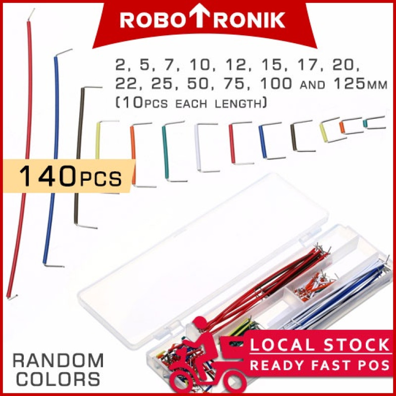 Male To Male | Jumper Wire Cable 40-Wires M-M - 10cm / 20cm / 30cm for Arduino Raspberry Breadboard Sensors Male To Male | Jumper Wire Cable 40-Wires M-M - 10cm / 20cm / 30cm for Arduino Raspberry Breadboard Sensors