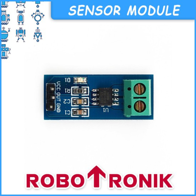 Current Sensor Module ACS712 (max 30A/20A/5A) Current Sensor Module ACS712 (max 30A/20A/5A)