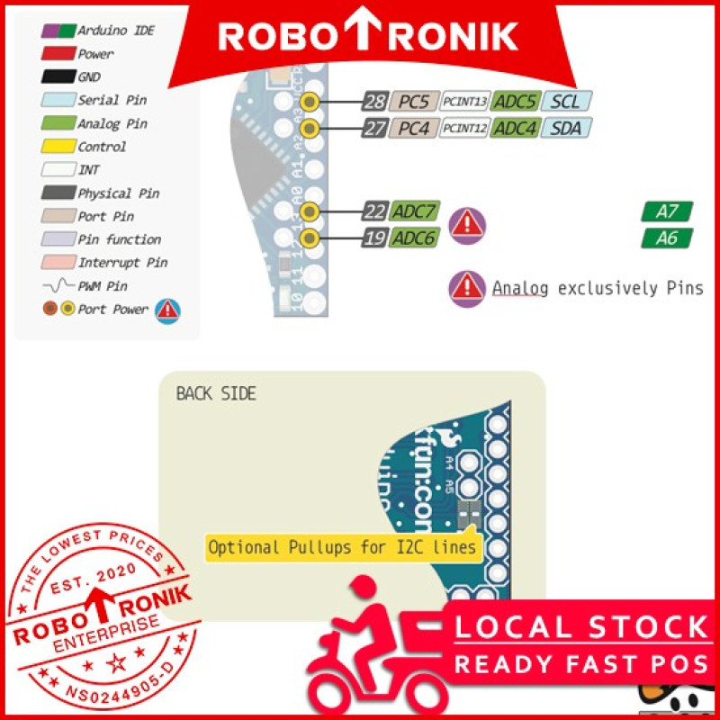 Pro Mini Microcontroller ATmega328 Arduino Compatible Development Board 3.3V @8Mhz / 5.0V @16Mhz Mini Size Arduino Pro Mini Microcontroller ATmega328 Arduino Compatible Development Board 3.3V @8Mhz / 5.0V @16Mhz Mini Size Arduino