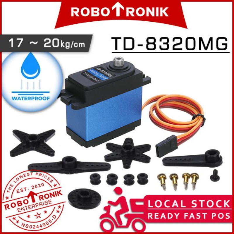 TD-8320MG [Waterproof] High-Torque Digital Servo Motor , max 20KG per cm