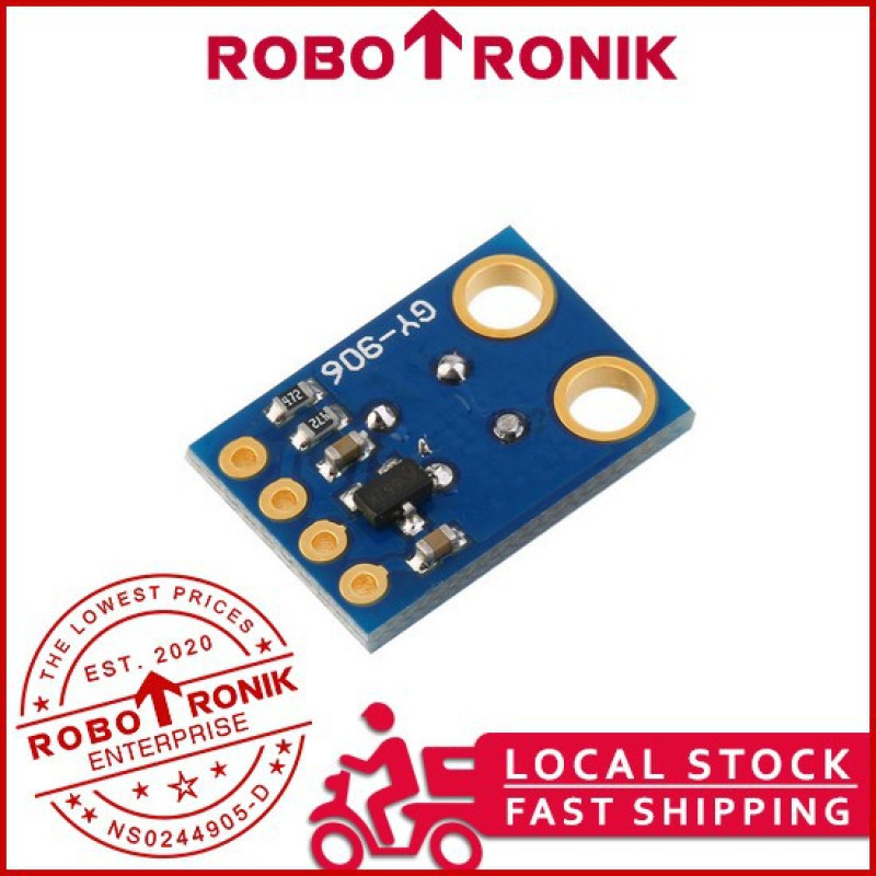GY-906 (MLX90614) Infrared Thermometer Temperature Non-contact Module GY 906 BAA DCC DCI 90614 - Arduino / Raspberry Pi GY-906 (MLX90614) Infrared Thermometer Temperature Non-contact Module GY 906 BAA DCC DCI 90614 - Arduino / Raspberry Pi