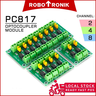 817 Optocoupler Isolation Board 2 4 8 Channel (Two Four Eight Way) Photoelectric EL817 PS817 PC817