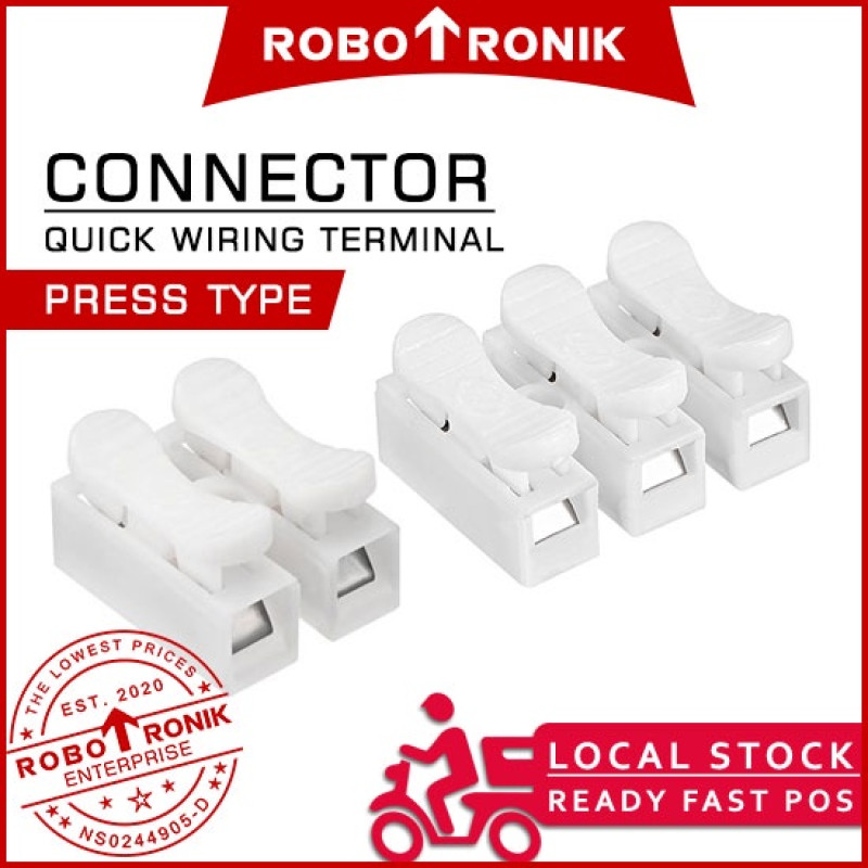 Connector CH-2 / CH-3 Quick Wiring Terminal Block Wire [Press Type]
