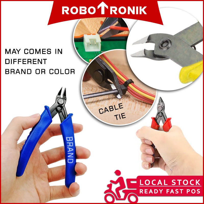 Cutter & Wire Stripper, Electronics & Electrical Cutting w/ Insulate Grips Cutter & Wire Stripper, Electronics & Electrical Cutting w/ Insulate Grips